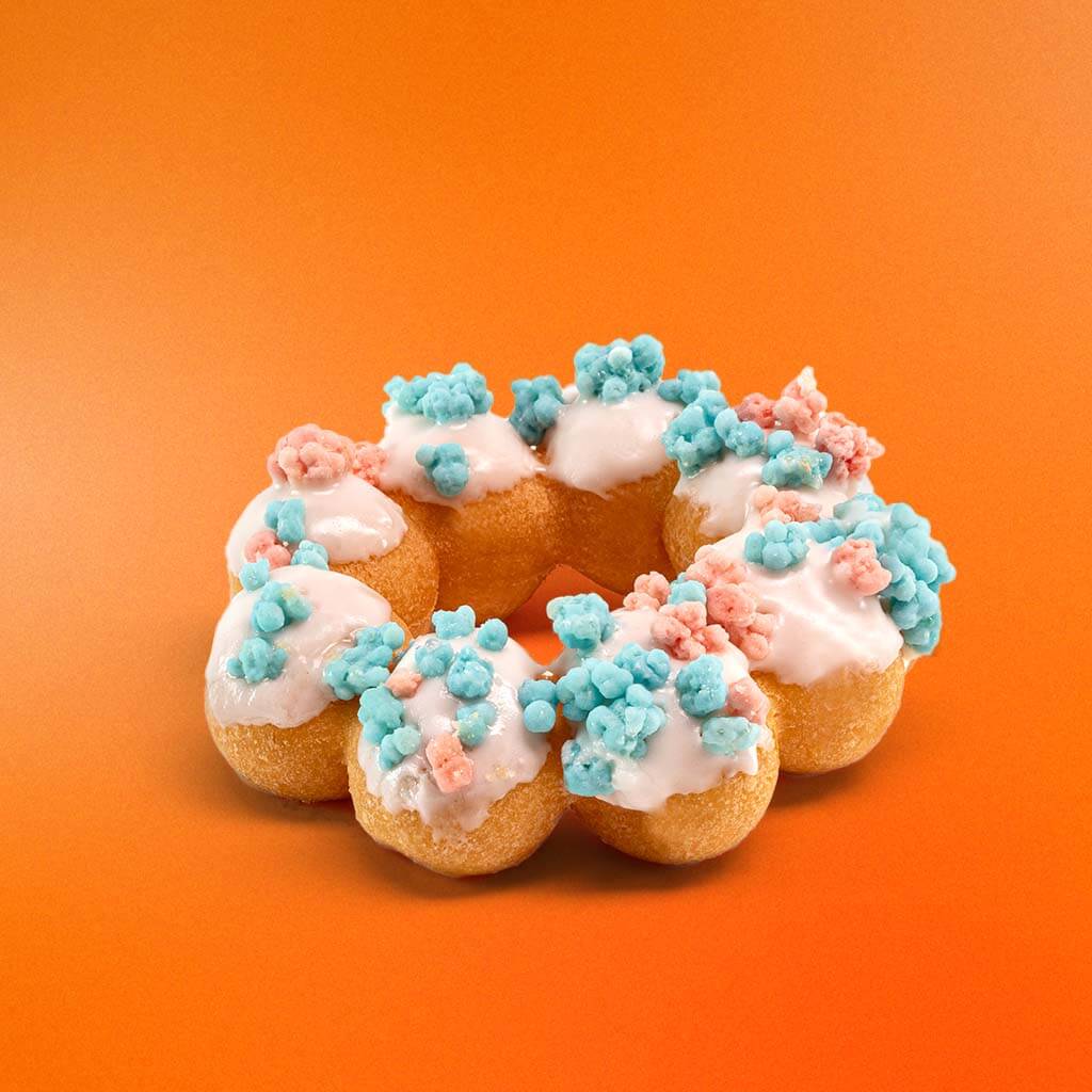 Cotton Candy Mochi Sandy's Donuts