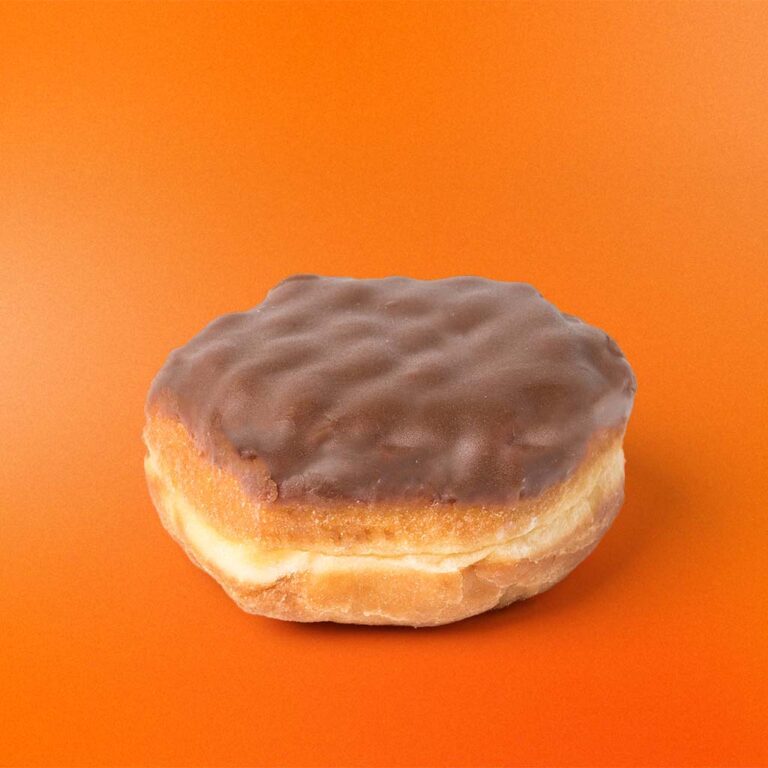 Lite Chocolate Bavarian Cream Bismark Sandy's Donuts