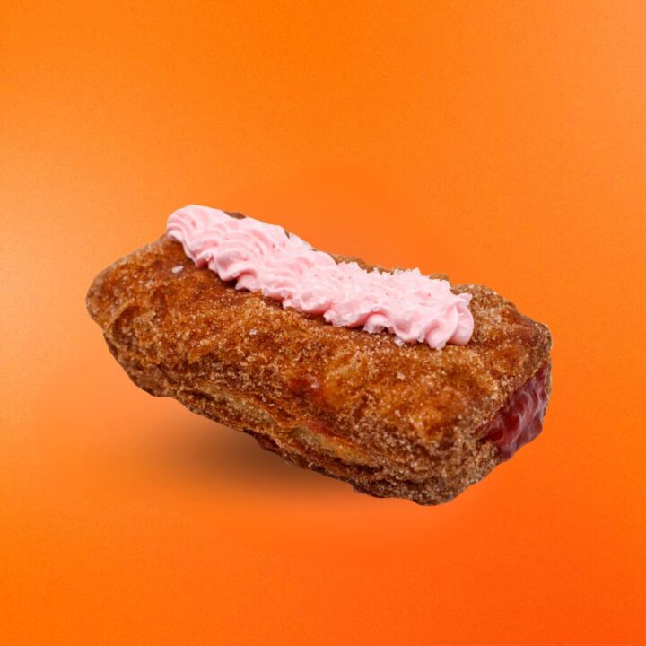 Strawberry Rhubarb Cronut Stick